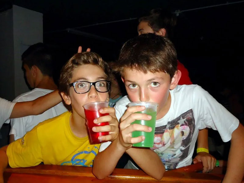 campamento de verano en los pirineos