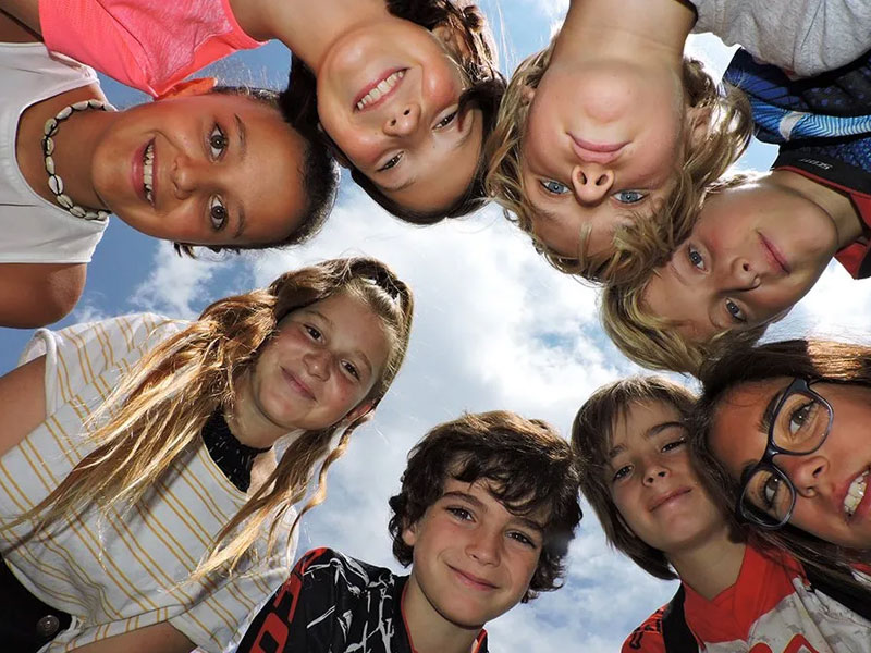 campamento de verano en los pirineos