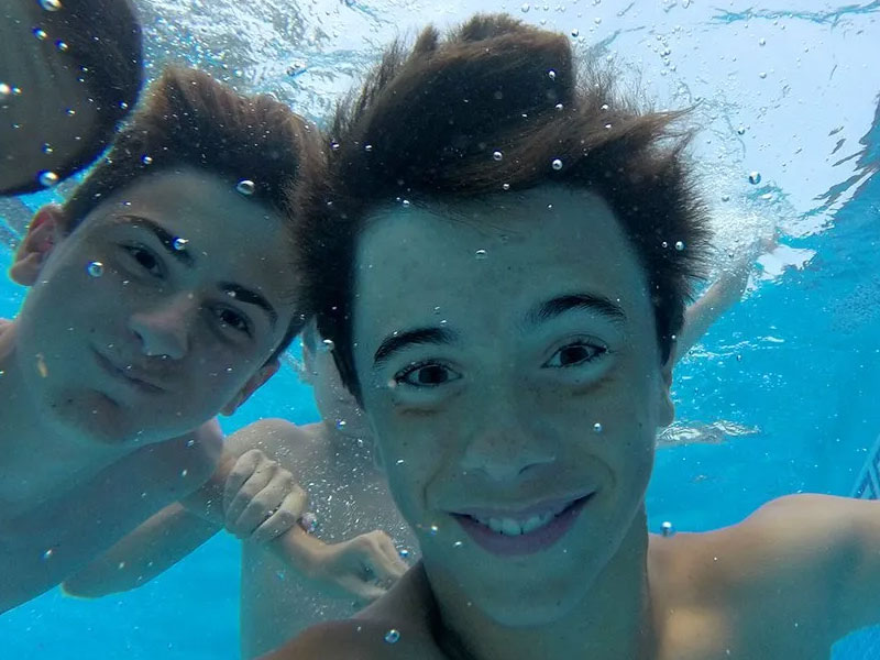 campamento de verano en los pirineos